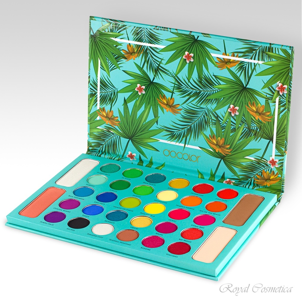 Docolor Tropical Professional Eyeshadow Palette